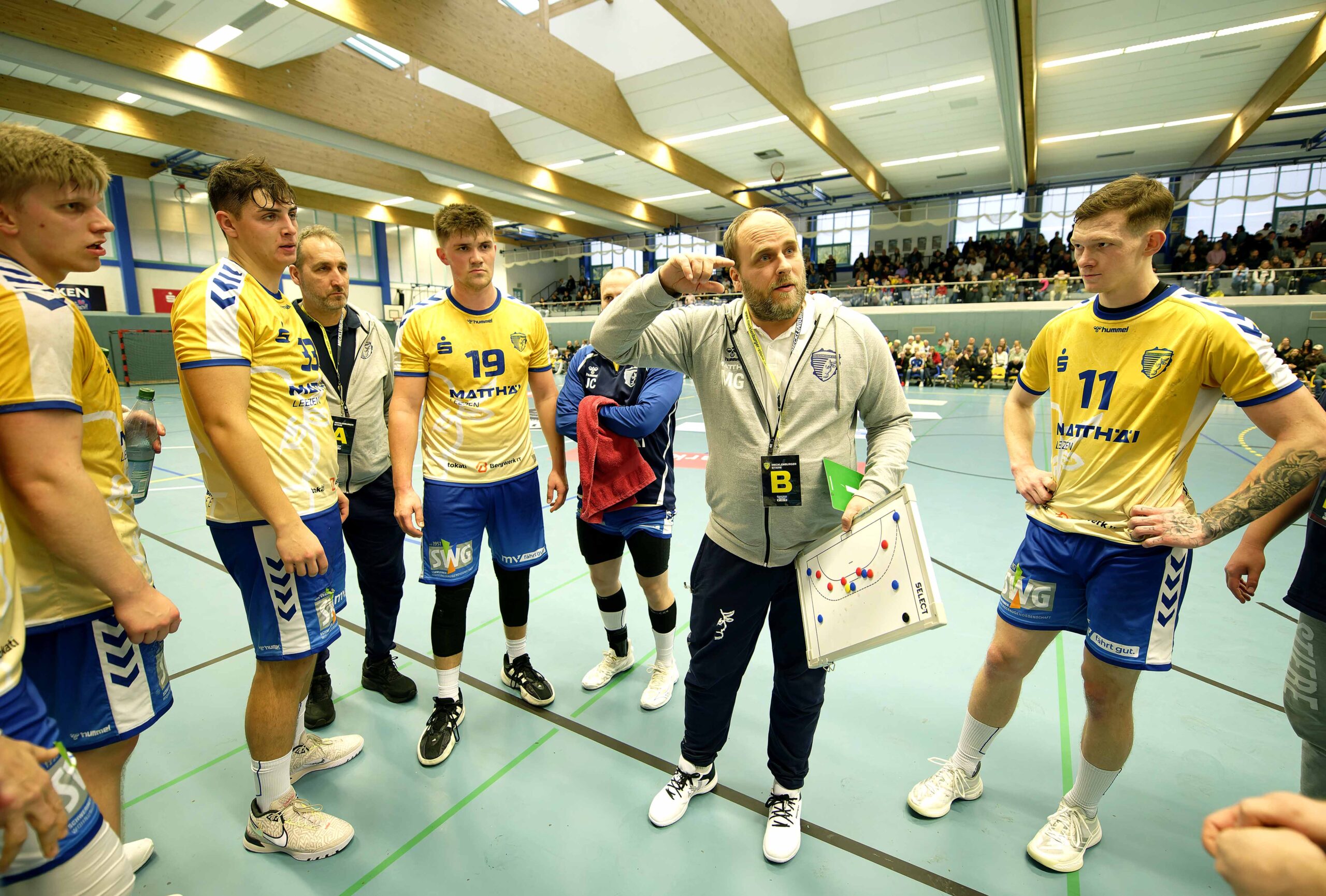 Auszeit Handballstiere