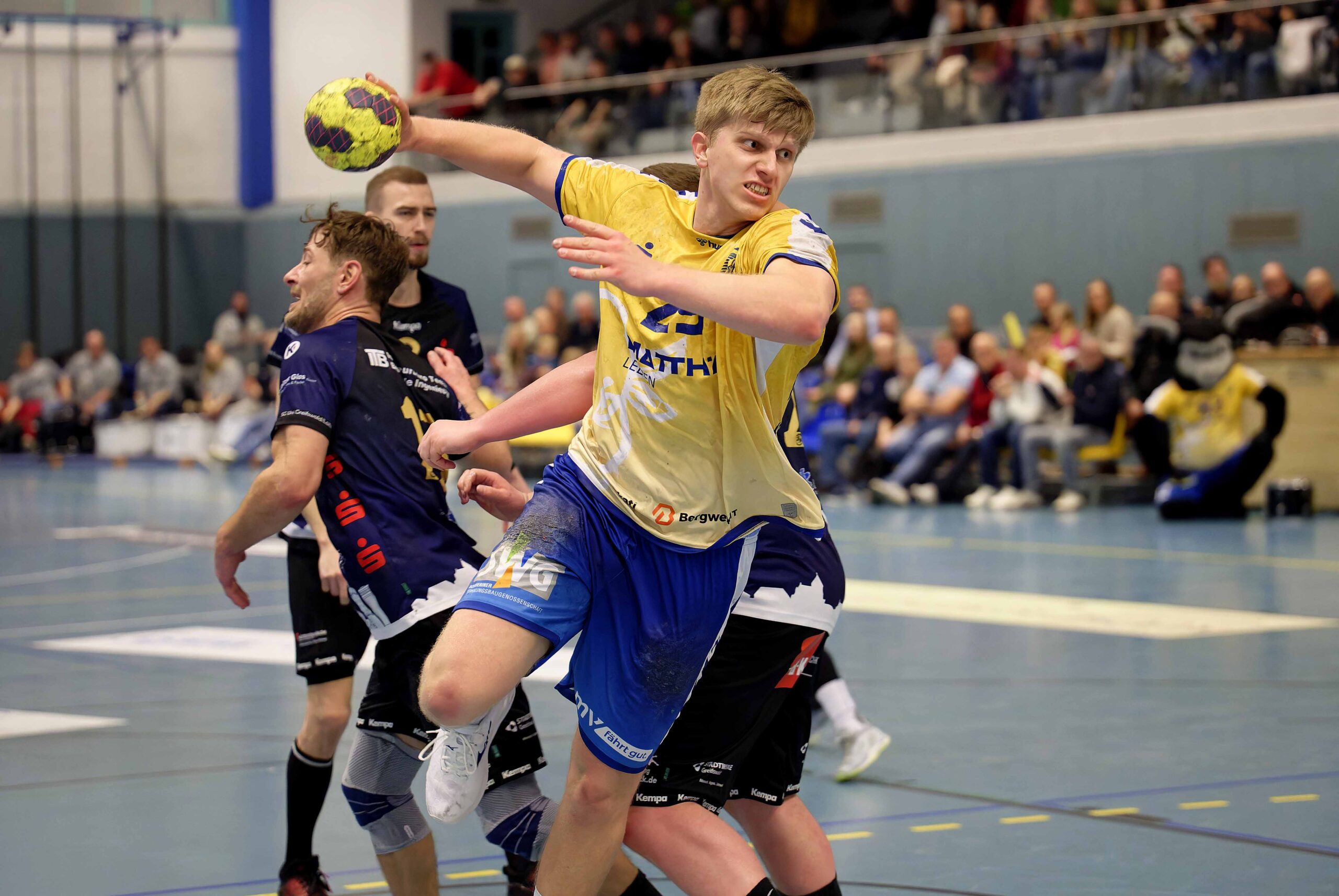 Niklas Kortstegge im Wurf